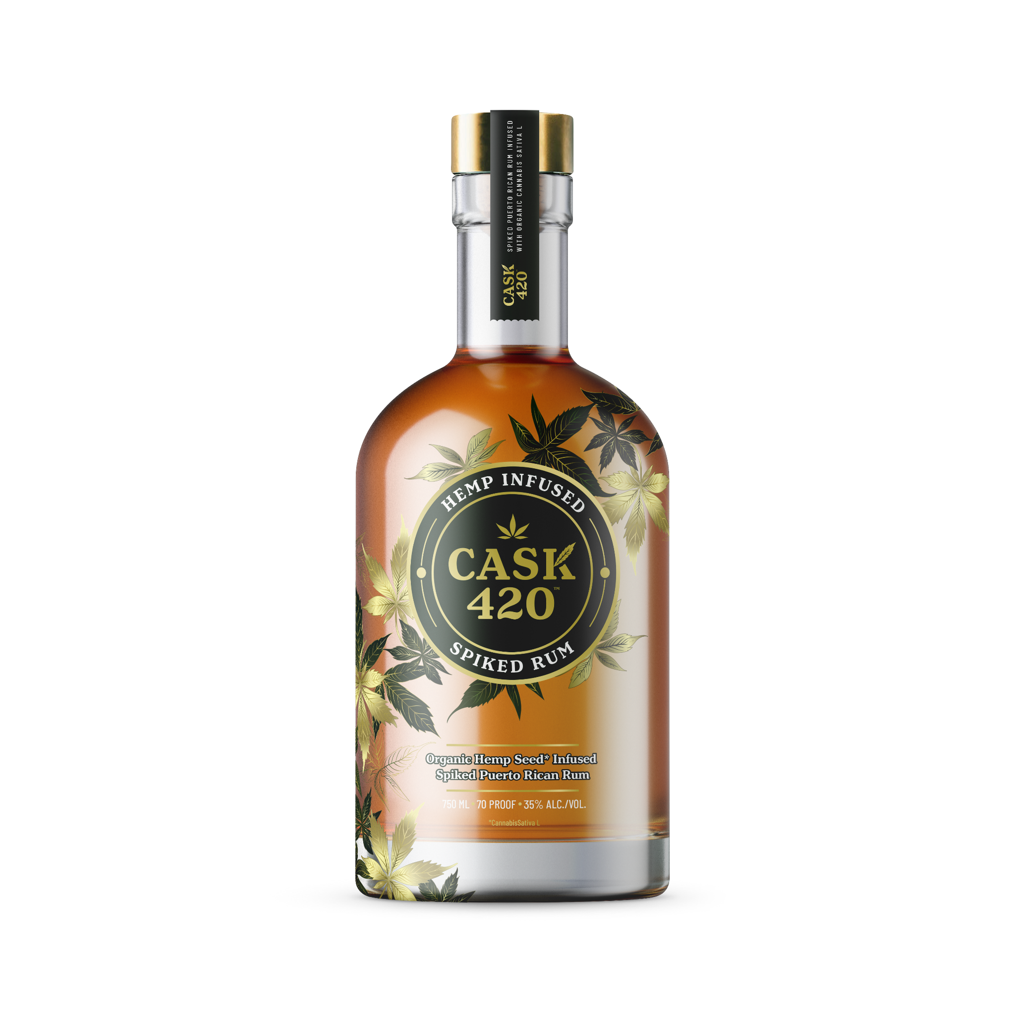 CASK 420 HEMP INFUSED SPICED RUM