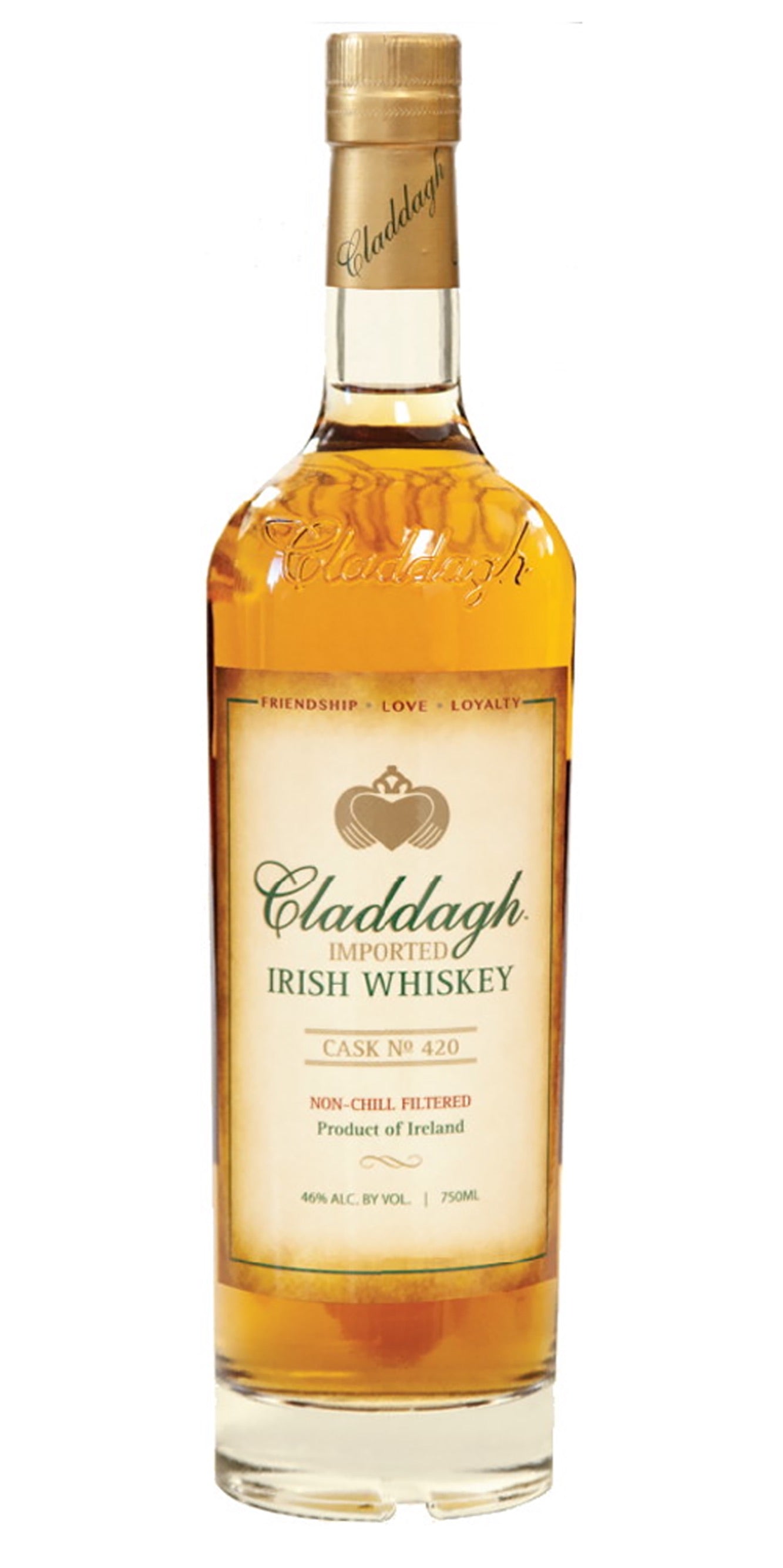 CLADDAGH IRISH WHISKEY
